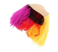 Hemobllo Costume Wigs For Halloween Mardi Gras And Cosplay Parties Vibrant Comfortable Festival Wigs For Women Men And Performers