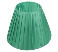 Hemobllo Couleur Vert Clair, Abat-jour en Tissu Plissé E27, Dimensions 130x240x190 Mm, Détachable, Aspect Élégant, Compatible Lampe de Table, Applique Murale et Lampadaire, pour Décoration