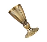 Hemobllo Coupe à Vin Européenne Vintage en Alliage de Zinc pour Banquet | Or, Finition Délicate et Chic, Usage Solide, pour Thé de L’après-midi et Cérémonie