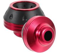 Hemobllo Coupe Anti-collision Orange 2 Pièces en Alliage D'aluminium, Accessoire Modification, Protection Contre les Chutes, Installation Rapide, pour Moto pour Moto Tout Usage
