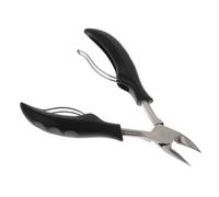 Hemobllo Coupe-ongles Bec D'aigles Professionnel en Acier Inoxydable Noir Spécialement Conçu pour Ongles Incarnés, pour Salon de Manucure et Usage Domestique