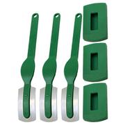 Hemobllo Coupe-pâte 3 Pièces Couvercle, Lame Incurvée pour Fermenté et Pâtisserie, Couteaux à Verts Ergonomiques pour Maison Cuisine, Outil de Coupe Professionnel pour Boulangerie