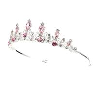 Hemobllo Couronne pour Tiare Baroque Accessoire de Fête pour Mariage