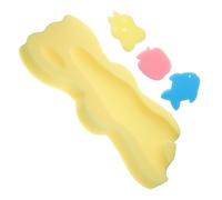 Hemobllo Coussin de Bain Éponge pour Né Support Doux et Confortable pour Garçon Fille Matelas de Bain Antidérapant Style Aléatoire Adapté Toilette Infantile