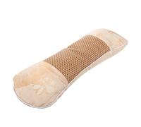 Hemobllo Coussin de Cou Multifonctionnel Soie Glacée Oreiller Rempli pour Confort Été Support Lombaire et Cervical et Pratique pour Voyage