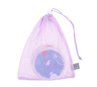 Hemobllo Coussinets D'allaitement Réutilisables en Tissu Tpu Enduit Polyester-coton Design Rainure Centrale Lavables pour L'allaitement Lot de 1 Set de Set