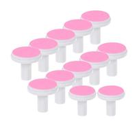 Hemobllo Coussinets pour Coupe-Ongles Électriques 12 Pièces, Disques de Polissage Doux pour Ongles, Accessoires Manucure Adaptés aux Adultes