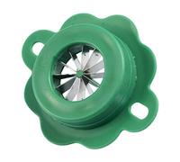 Hemobllo Couteau à Légumes Multifonctionnel Acier Inoxydable et PP Coupe Échalotes Pratique pour Cuisine Ergonomique Pour Poivrons Oignons et Ciboule