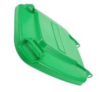 Hemobllo Couvercle de Poubelle Extérieure 50L en Plastique Robuste Vert Étanche et Anti-Odeurs pour Bac à Déchets Hygiénique et Jardin Couvercle Rabattable Facile à Nettoyer