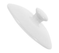 Hemobllo Couvercle de Rechange pour Pot en Céramique 10 CM Résistant Haute Température Compatible Marmite Cocotte et Théière Multifonction pour Cuisson Vapeur et Bouillir Usage