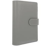 Hemobllo Couverture de Classeur A6 en Cuir Pu pour Organiser Cahier et Protéger Carnet, Design Souple pour Bureau et École, Protège Cahier Coque Décorative