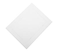 Hemobllo Couverture D'inspection de Plomberie pour Drain en Plastique Blanc | Finition Lisse sans Bavure, Installation à Pression, Nettoyage Facile, Usage la Cuisine et Salle de Bain