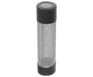 Hemobllo Crépine D'aspiration en Métal pour Aquarium, Maille INOX Noire | Installation Rapide, Nettoyage Facile à Brosse, pour Filtre Extérieur et Bacs Nano, Durée Prolongée