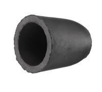 Hemobllo Creuset en Graphite Composite Carbure de Silicium pour Fusion Haute Température Dimensions 87×110 MM Résistant à L’Abrasion Creuset de Soudage pour Fusion et Affinage de L’Or