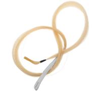 Hemobllo Crin de Cheval pour Archet Erhu et Polyvalent Remplaçant Cheveux Archet pour Violon Alto Violoncelle Améliore Confort et Qualité Sonore