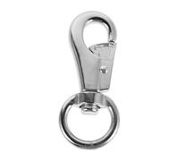 Hemobllo Crochet Pivotant Robuste 100 Mm en Alliage de Zinc pour Chaise Suspendue et Hamac, Quincaillerie Suspendre Extérieure, Crochets de Balançoire Multifonctionnels pour Balancelle