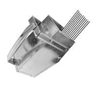 Hemobllo Cueille-Baies Râteau pour Myrtilles avec Poignée Ergonomique Jardinage Récolte Rapide Fruits Petits Verts Outil à Main Multifonction Jardin Pelouse