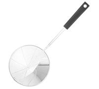 Hemobllo Cuillère Passoire Acier Inoxydable avec Filtre Maille pour Pâtes et Égouttage Ustensile Cuisine Chinois Chaleur Passoire Filtrante pour Famille Restaurant et Manche Antibrûlure