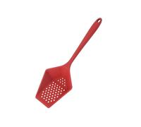 Hemobllo Cuillère Silicone Perforée Multifonction pour Cuisine Ustensile Résistant à Usure avec Poignée Confortable Filtre pour Fruits et Aliments Accessoire Léger et Facile à Nettoyer