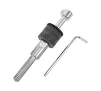 Hemobllo Cymbal Clamp Compact Percussion Drum Accessory With Threaded Mount For Stable Cymbal Stacking Adjustable Boom Stand Extension For Drum Kit