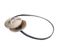 Hemobllo Cymbales Tibétaines Tingsha Métal Cloche Méditation Du Népal pour Yoga et Décoration Feng Shui Mélodieux et Résonant