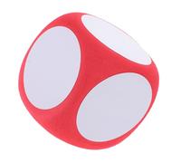 Hemobllo Dé Géant Mousse à Effacer Dé Effaçable pour Jeux Éducatifs Outil Créatif pour Élèves Mousse Jumbo pour Activités Scolaires