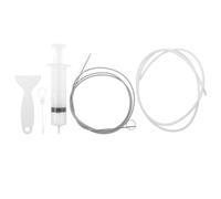 Hemobllo Déboucheur de Trou de Drainage pour Réfrigérateur Kit Complet 5 Pièces Outil de Nettoyage Dégivrage Congélateur Plastique Usage Domestique