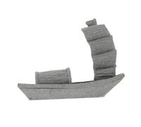 Hemobllo Décoration De Bateau à Voile pour Aquarium Style De Jardin Japonais Accessoire Créatif pour Poissons Rouges Et Crevettes Betta