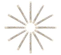 Hemobllo Décoration de mezouza juive 15pcs, Rouleaux de bénédiction hébraïque 7,5 cm en parchemin avec Anneau doré pour Porte de Maison et décoration intérieure