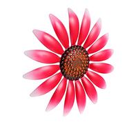 Hemobllo Décoration Murale en Fleurs Art Mural pour Intérieur Décoration Suspendue 1Pcs Style Naturel Élégant Solide et Pratique