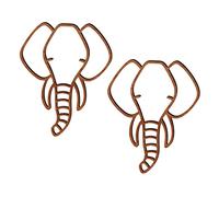 Hemobllo Décoration Murale pour Chambre ou Jardin D'garçon et Filles en Bois de Tilleul 2 Pièces, Autocollants Muraux Animaux Faciles à Installer pour Chambre D'garçon et Filles