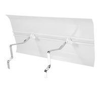 Hemobllo Déflecteur de Climatiseur Blanc en Plastique, Installation Facile, Protège le Souffle Direct D'air, Adapté aux Bouches de Ventilation Intérieure