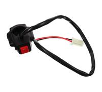 Hemobllo Démarreur à Distance Étanche pour Guidon de Moto, Accessoire Multifonction Compatible Plusieurs Modèles, Bouton-Poussoir Solide pour Motards