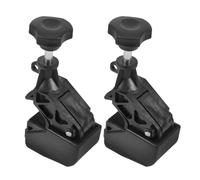 Hemobllo Démonte-pneu Manuel 2pcs en Plastique Noir, Construction Solide et Portable, Outil de Levier pour Changement de Roue, pour Atelier Professionnel et Usage Mobile