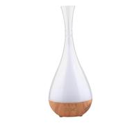 Hemobllo Diffuseur Dhuiles Essentielles Grain Multifonction Humidificateur LED Ambiance pour Maison Spa Bureau