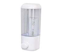 Hemobllo Distributeur de Liquide Mural Réservoir Rechargeable pour Salle de Bain Accessoire Pratique et Économiseur Espace