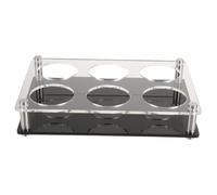 Hemobllo Distributeur de Verres à Shot Acrylique Support Compact et Élégant pour Verres à Liqueur pour Bar Fête et Dégustation