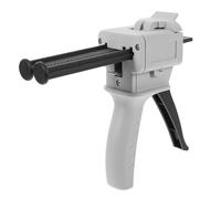 Hemobllo Distributeur Manuel pour Colle Bi Composant Outil Pratique de Dosage et Mélange pour Tubes Epoxy Pistolet à Colle Métal Robuste