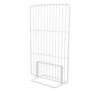 Hemobllo Diviseur Séparateur de Réfrigérateur en Fil de Fer Blanc, Cloison Stable et Facile à Installer pour Étagère et Boissons, pour Cuisines Domestiques et Commerciales