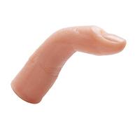 Hemobllo Doigt D'entraînement en Silicone pour Pose D'ongles Acryliques Modèle Flexible pour Nail Art Pratique et Formation Professionnels Usage Débutants Écoles