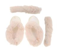 Hemobllo Doublures Chaudes pour Sabots Hiver Semelles Intérieures Amovibles Peluche Doublures Fourrées Respirantes pour Chaussures Hiver Semelles Épaisses Isolantes pour Froid