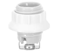 Hemobllo Douille de Lampe Compatible Polyvalente en Céramique E14 Filetage Complet Style Moderne et Élégant, pour Remplacement et Fabrication de Lampes