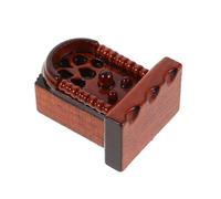Hemobllo Échelle Bois pour Maison de Poupée Modèle de Radio Vintage Solide et Compatible Accessoire de Décoration et Dimitation pour Garçon Fille