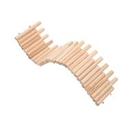 Hemobllo Échelle en Bois pour Animaux De Compagnie, Clôture De Séparation Hamsters Et Hérissons, Barrière De Sécurité 40 Cm, Décoration Cage Hamsters, Aire De Jeux Petits Rongeurs