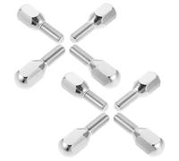 Hemobllo Écrous de Roue ATV 8pcs M10x1.25 Acier Inoxydable Argent 10/12/14 Pouces Accessoires Quad 4-Wheeler Boulons de Pneus pour Usage Tout-