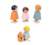 Hemobllo Éducatif Bois pour Garçon Fille Jeu de Reconnaissance des Relations Familiales pour Éveil Cognitif et Développement Intellectuel