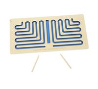 Hemobllo Éducatif Labyrinthe Interhémisphérique pour Garçon Fille Coordination Main Apprentissage Ludique et Développement Cognitif Jeu Dadresse et Concentration Bleu