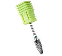 Hemobllo Embout de Ponceuse à Ongles en Tungstène C Grossier, Foret de Polissage pour Manucure Électrique, Outil de Meulage Solide et Multifonction pour Soin et Lissage des Ongles