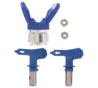 Hemobllo Embouts de Pulvérisation 1 Set sans Air Acier Tungstène et Plastique, Remplacement Facile, Application Lisse et pour Pulvérisateur de Peinture pour Usage Professionnel