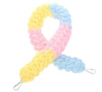 Hemobllo en Corde à Grimper écureuil bâtonnets de Pomme Bunny Chew Toys pour Lapins Jouets pour Hamsters Jouets pour Rats Accessoires pour Cages pour Hamsters Foin de Chinchilla Coton